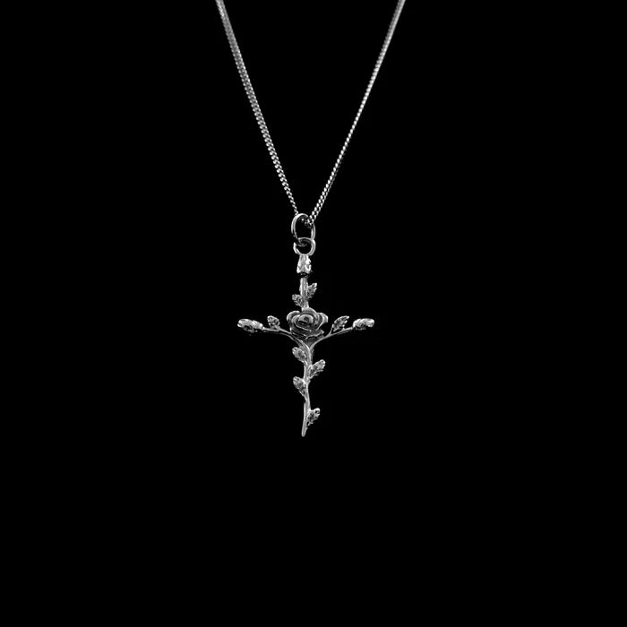 HOLY ROSE CHAIN SILBER - Dondead 