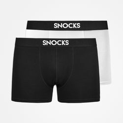 Boxershorts mit Logo | Black/White