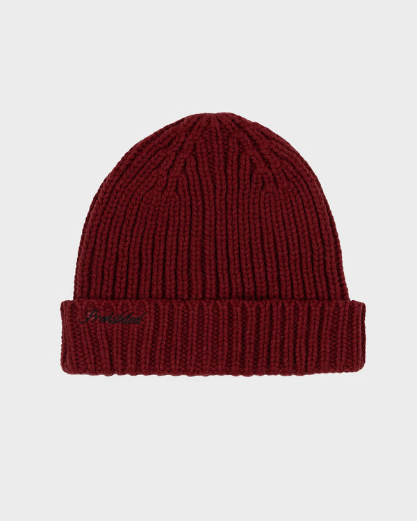 Rough Beanie Bordeaux