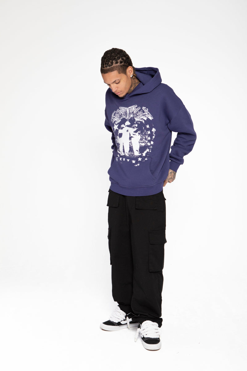 PEOPLE HOODIE PURPLE