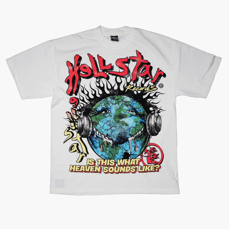  Hellstar Heaven on Earth T-Shirt Weiß