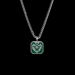 IL Signet Chain Green