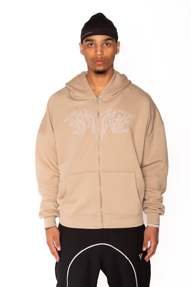 ZIP HOODIE MOCHA