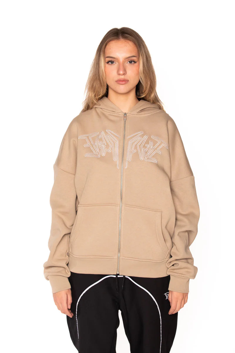 ZIP HOODIE MOCHA