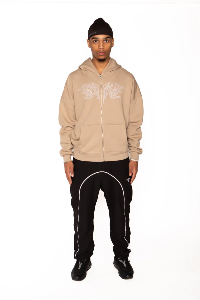 ZIP HOODIE MOCHA