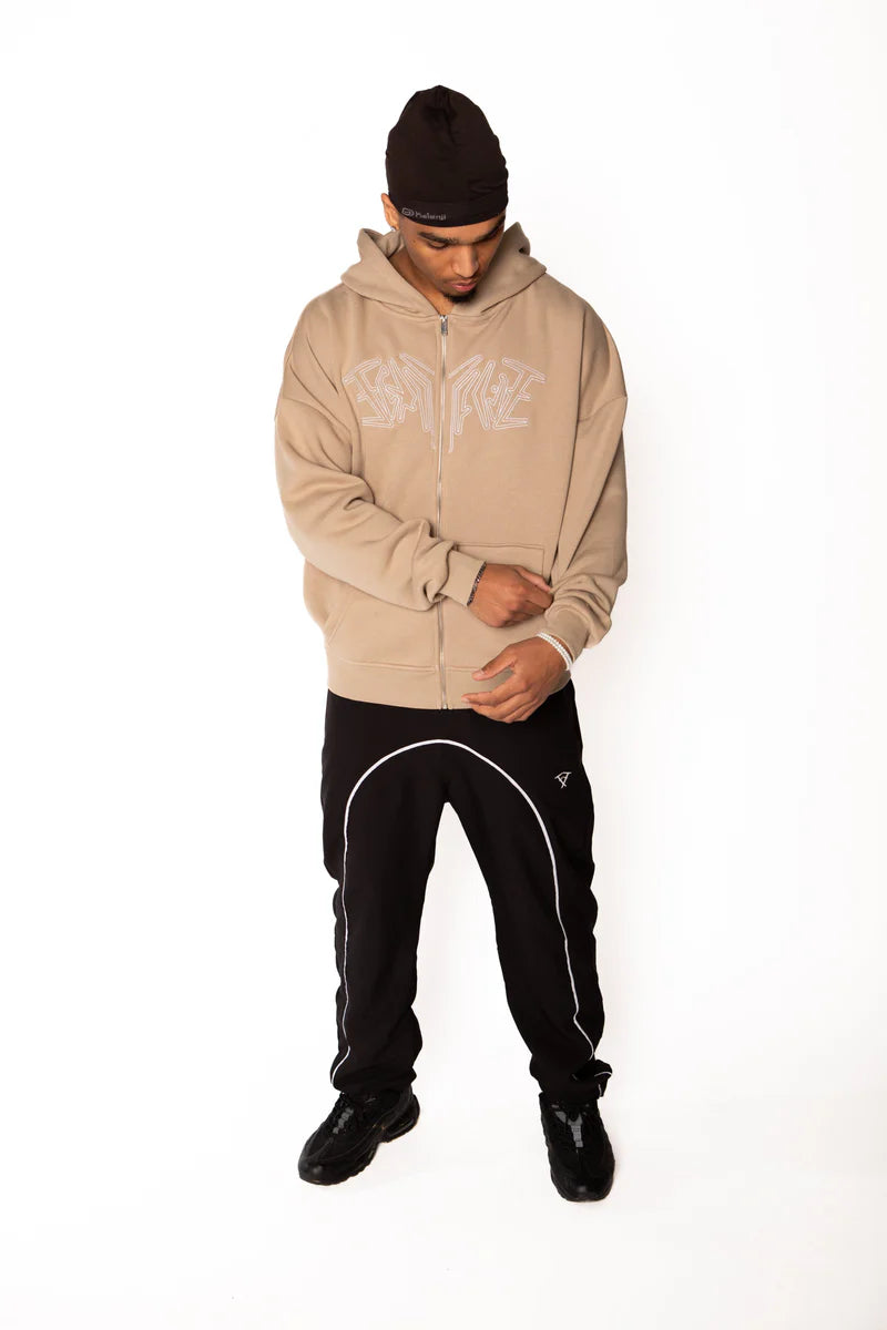 ZIP HOODIE MOCHA