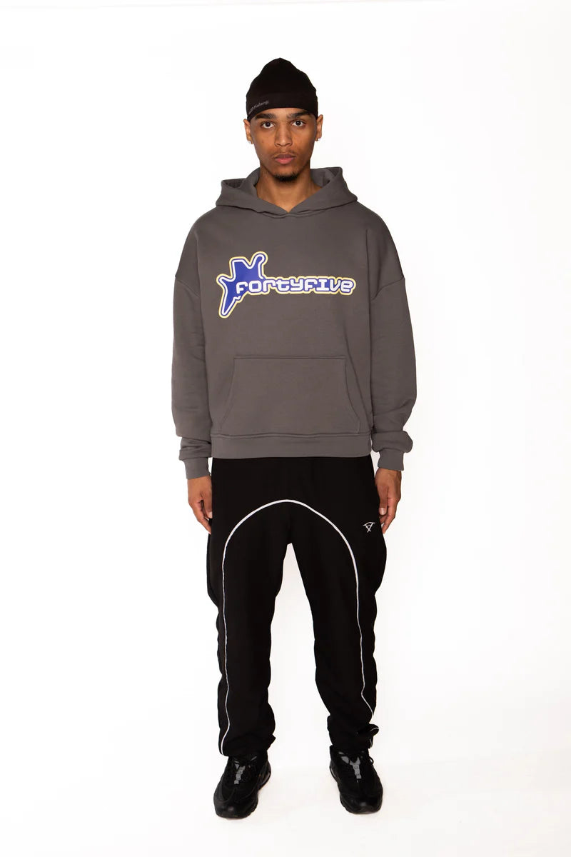 RACING HOODIE GREY