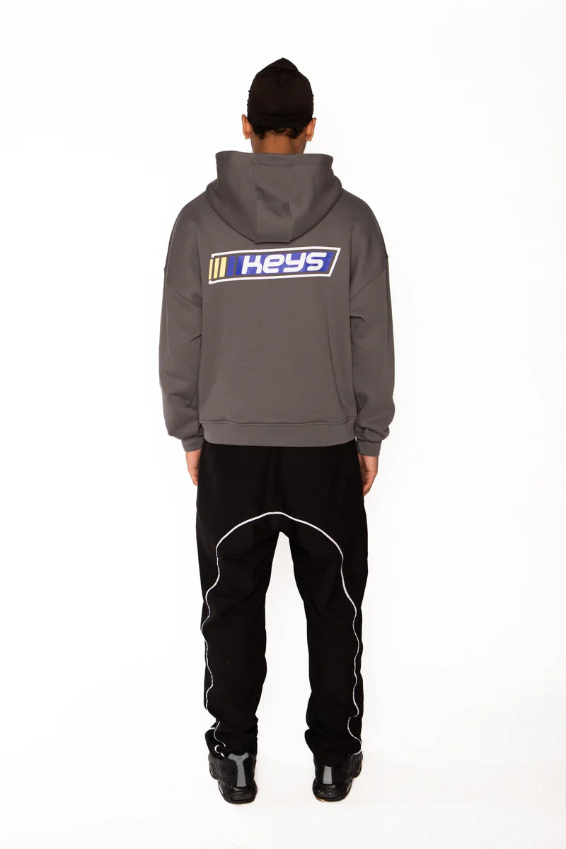 RACING HOODIE GREY