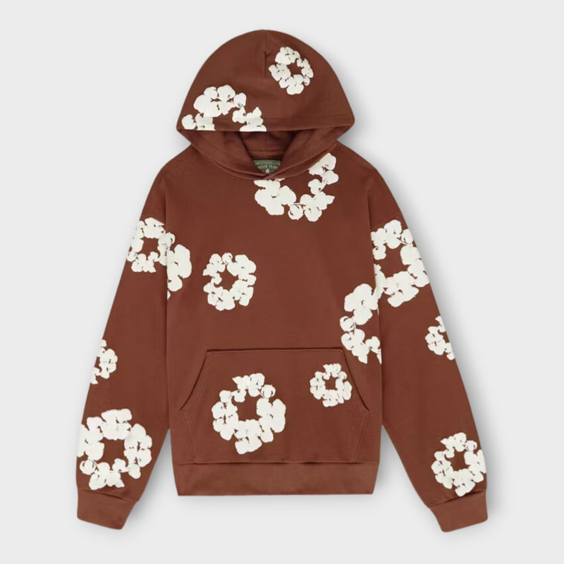 Denim Tears The Cotton Wreath Sweatshirt Brown