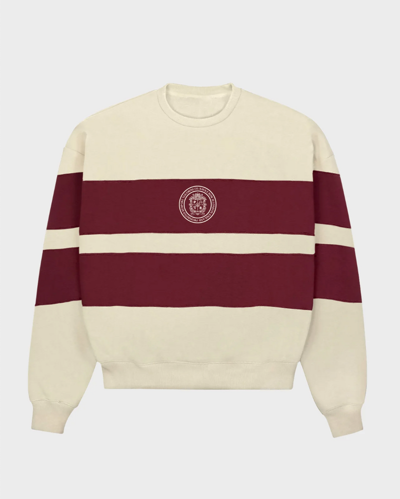 Oxford Crew Neck Cream