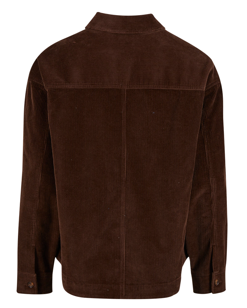 Corduroy Overshirt Brown