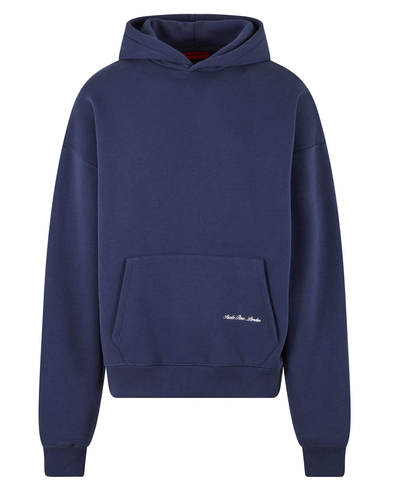 Savile Row Hoodie Navy