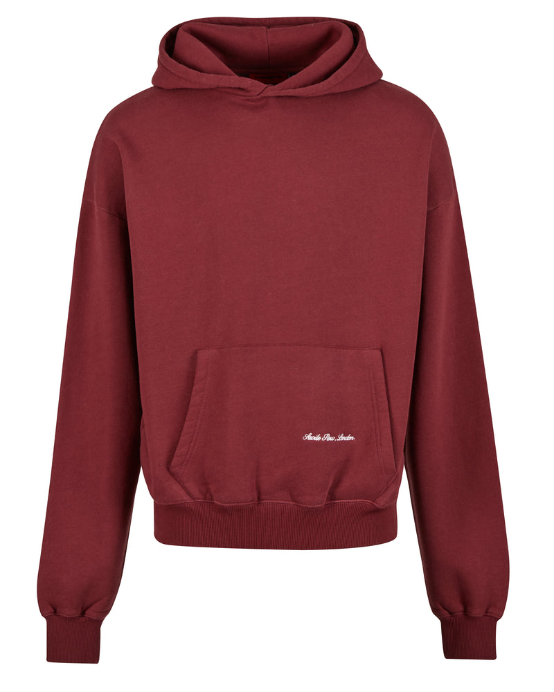 Savile Row Hoodie Bordeaux