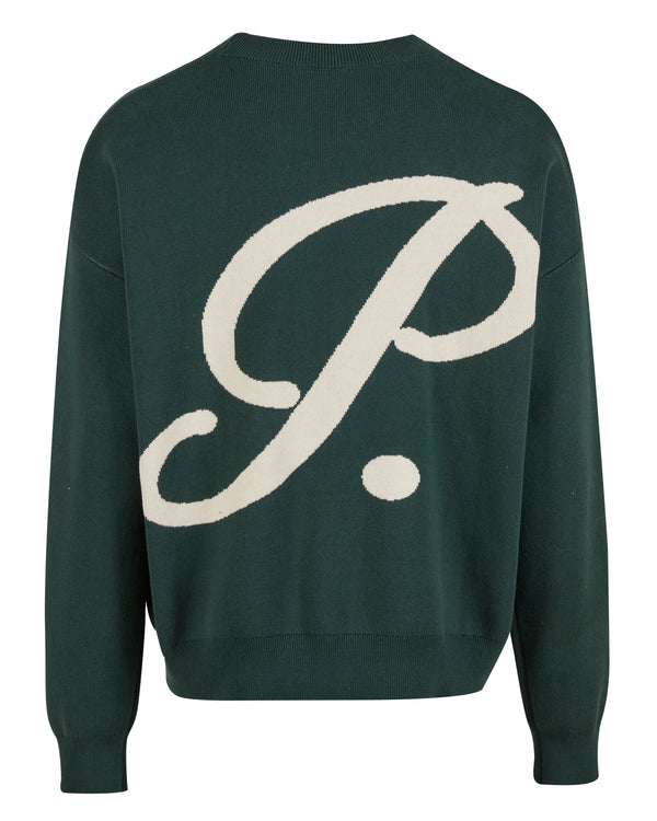 BRIXTON KNIT SWEATER GREEN