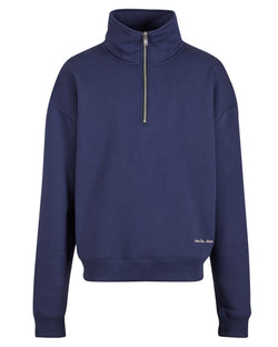 Clapham Half-Zip Navy