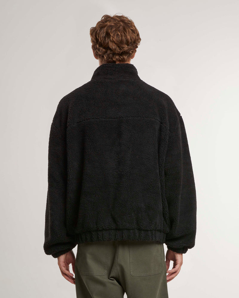 Woodford Fleece Half-Zip Black