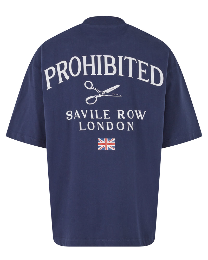 Savile Row Tee Navy