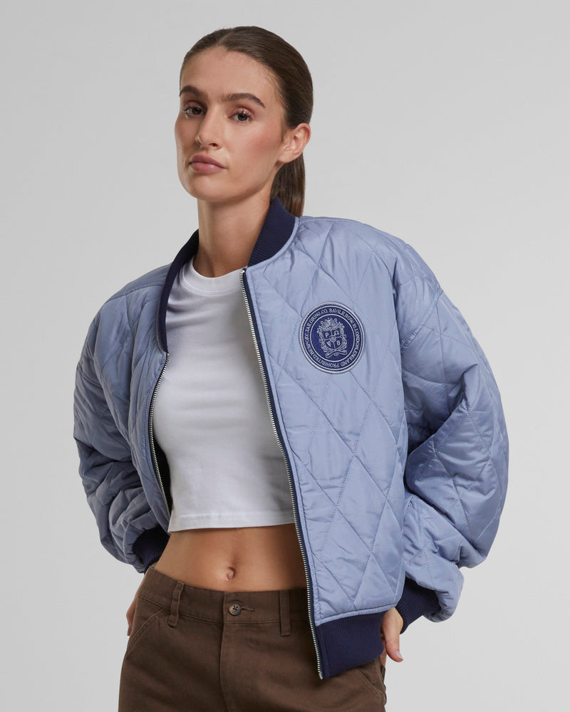 Primrose Reversible Bomber Jacket Navy