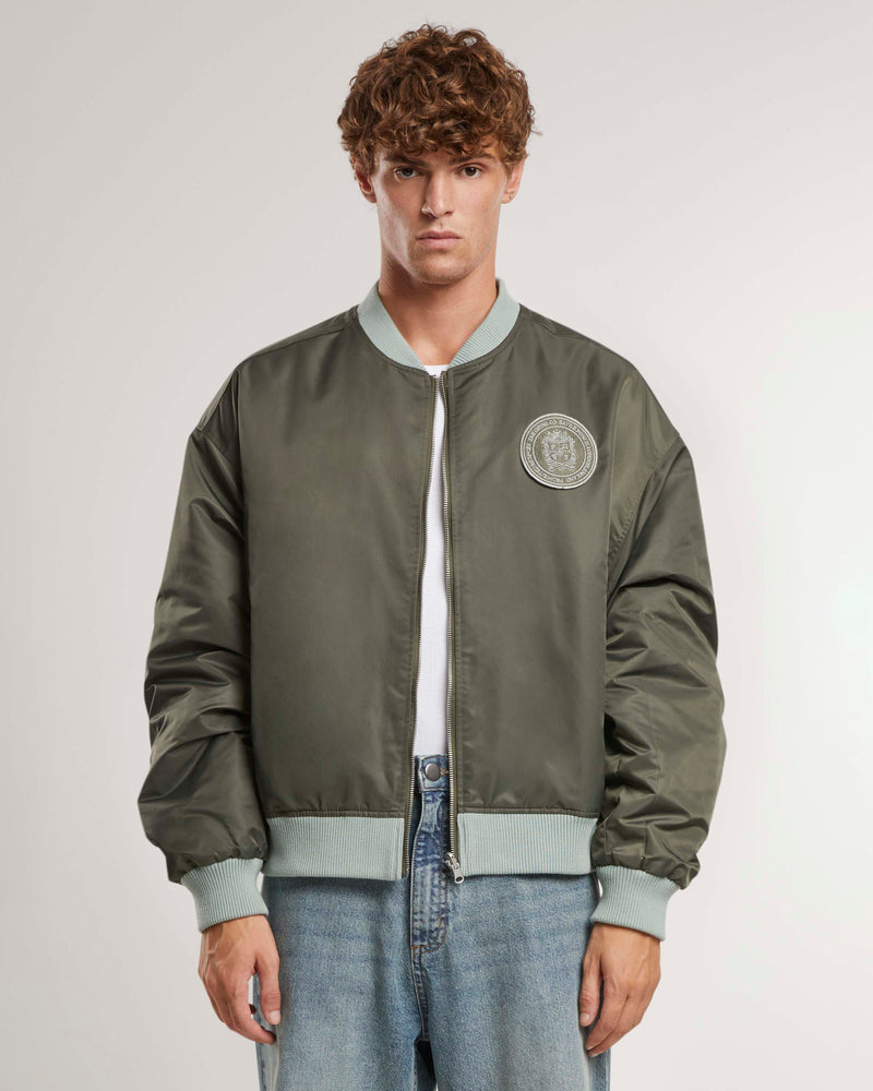 Primrose Reversible Bomber Jacket Green