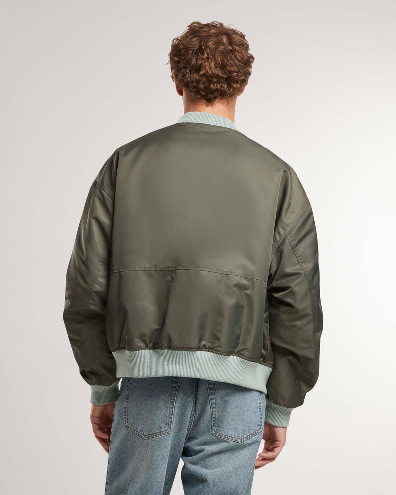 Primrose Reversible Bomber Jacket Green