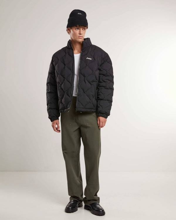 Dalston Puffer Jacket Black