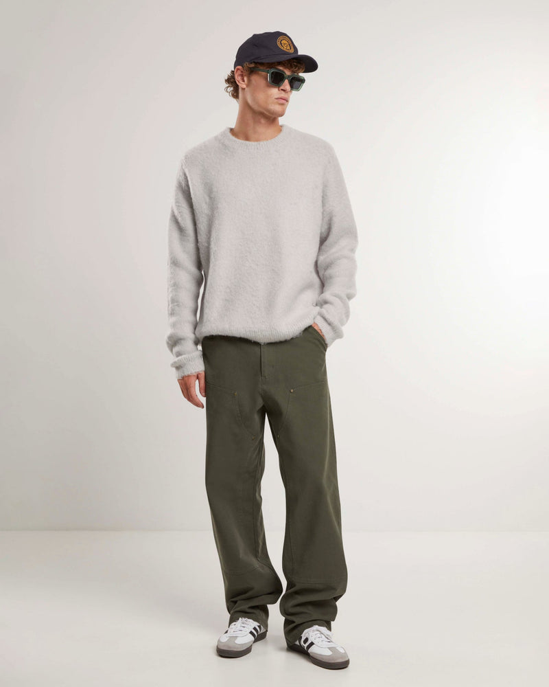 Woolwich Mohair Sweater Grey