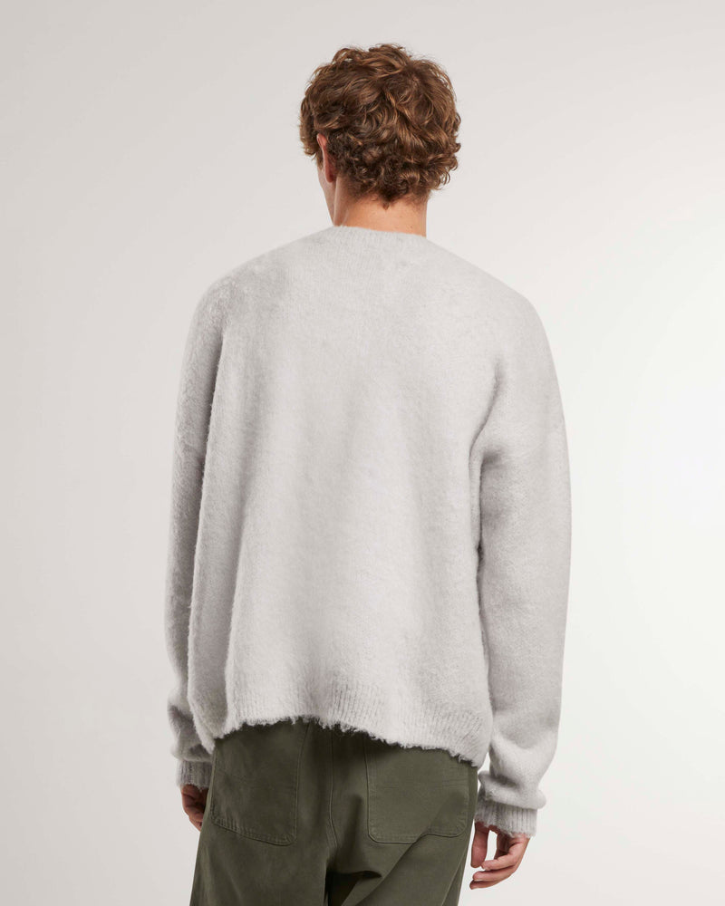 Woolwich Mohair Sweater Grey