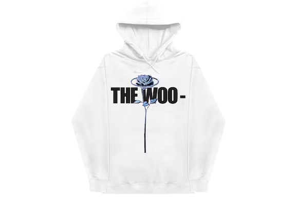 Vlone x Pop Smoke The Woo Hoodie White