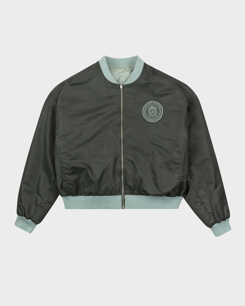 Primrose Reversible Bomber Jacket Green