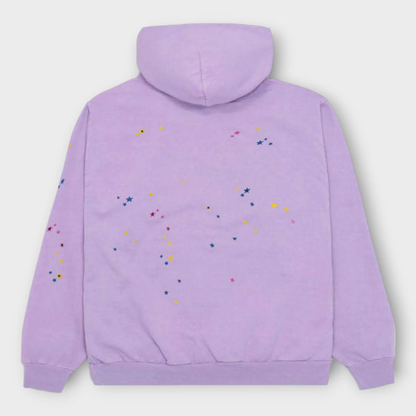 Sp5der Acai Hoodie Purple