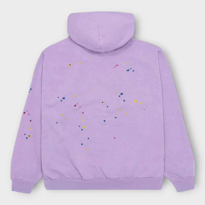 Sp5der Acai Hoodie Purple