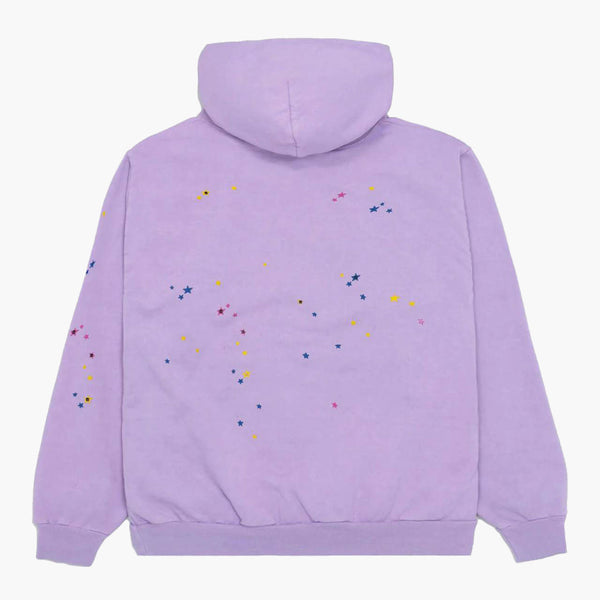 Sp5der Acai Hoodie Purple