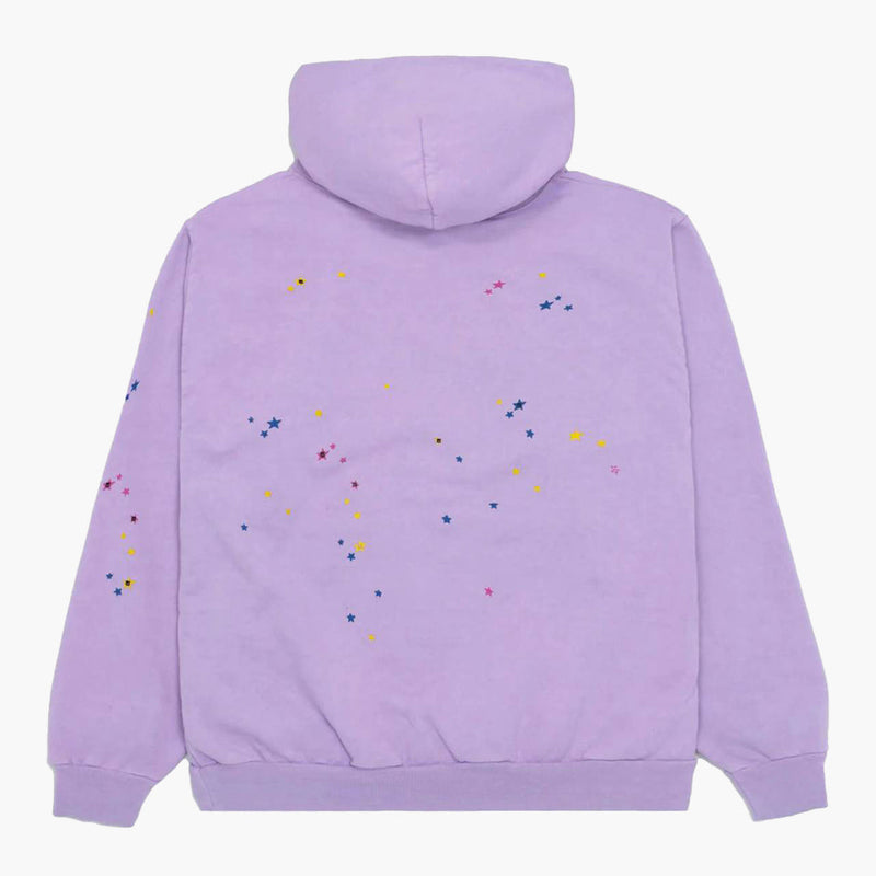 Sp5der Acai Hoodie Purple