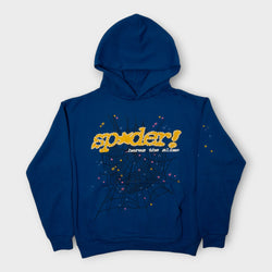 Sp5der TC Hoodie Blue