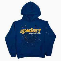 Sp5der TC Hoodie Blue