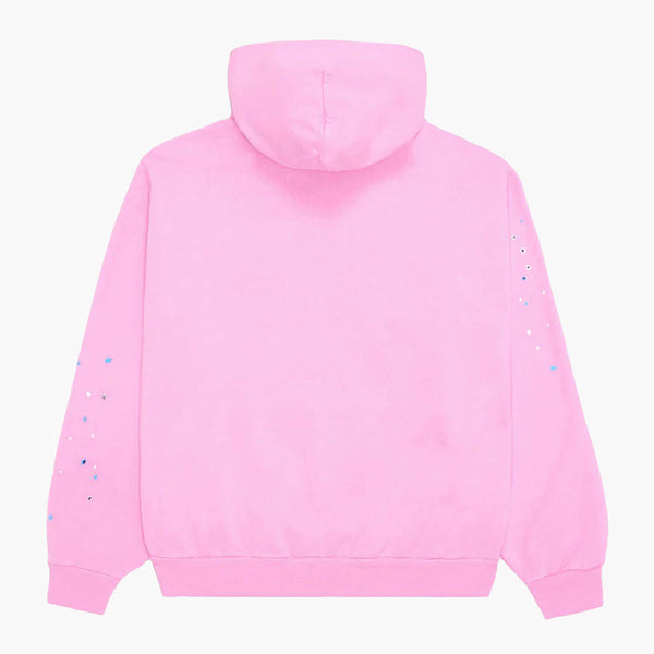 Sp5der OG Web Hoodie Pink