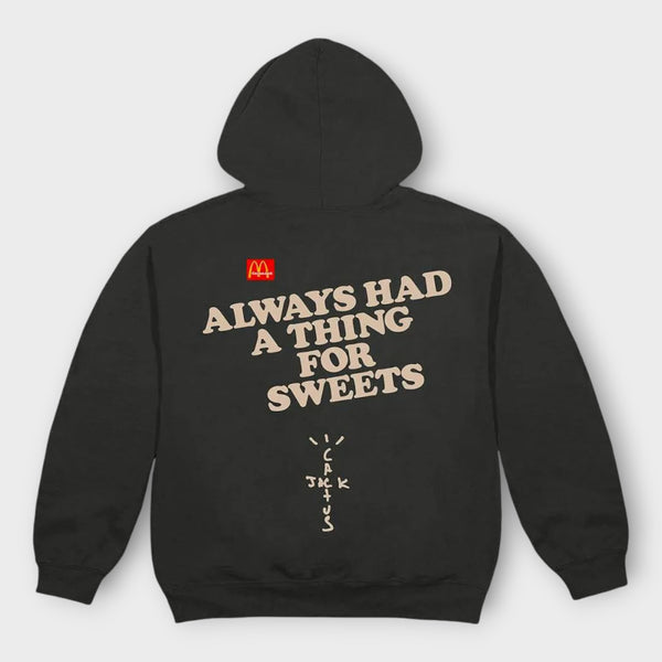 Travis Scott Apple Pie Hoodie Black