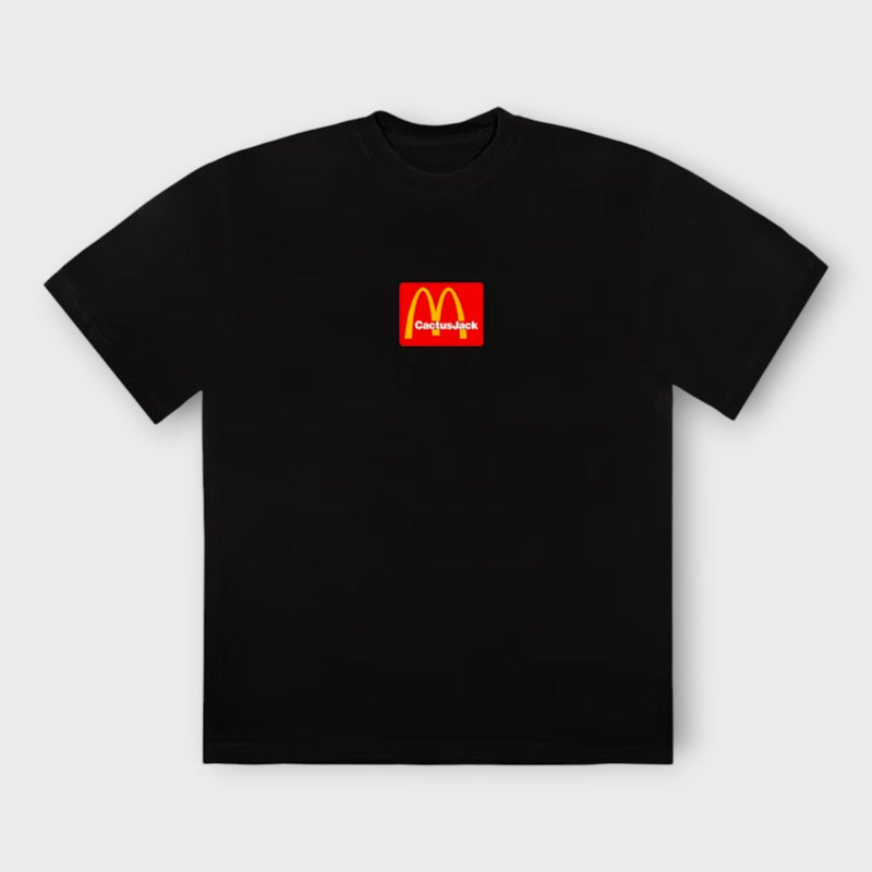 Travis Scott x McDonalds Sesame 2 Tee Black/Red