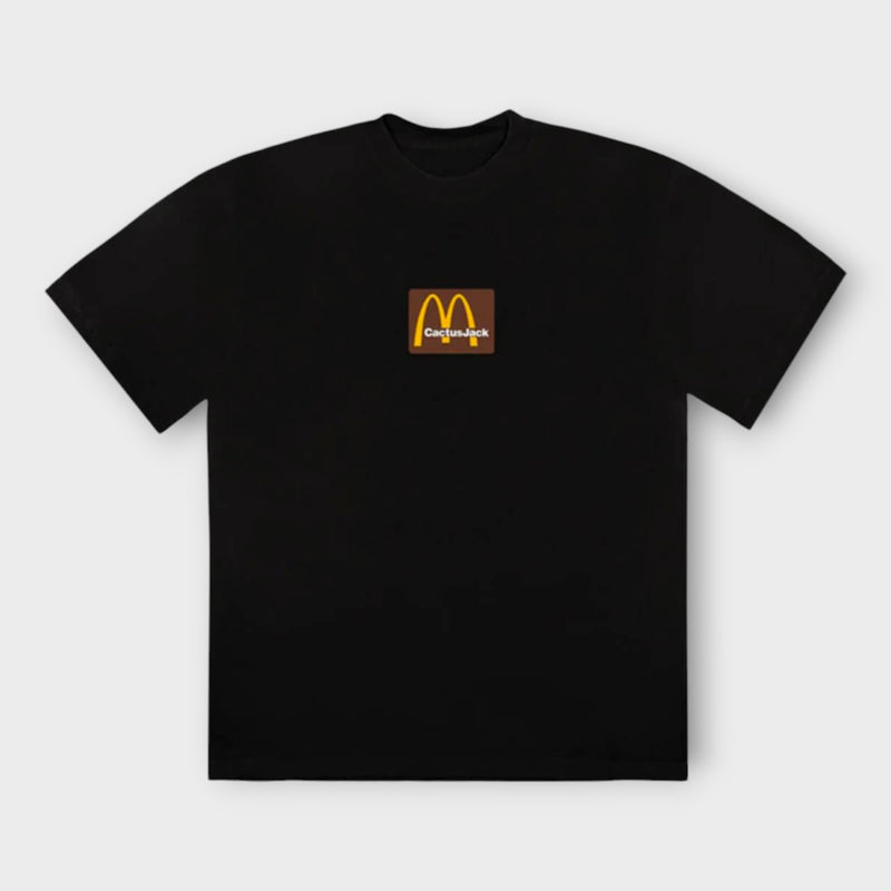 Travis Scott x McDonalds Sesame Inv Tee Black