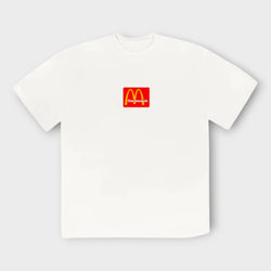 Travis Scott x McDonalds Sesame Tee White