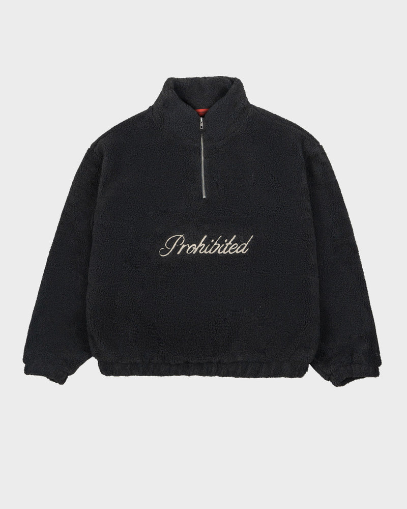 Woodford Fleece Half-Zip Black