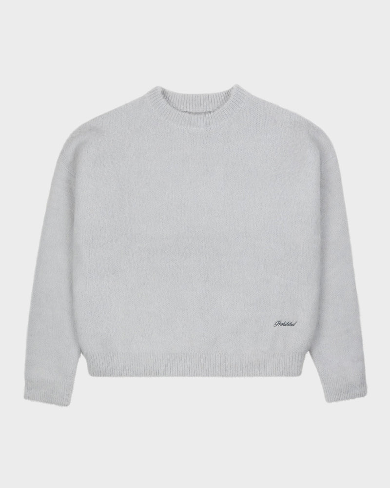 Woolwich Mohair Sweater Grey