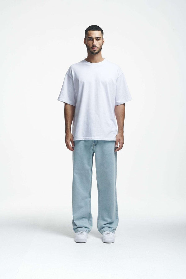 Adrik Basic Baggy Jeans Ice Blue Dondead