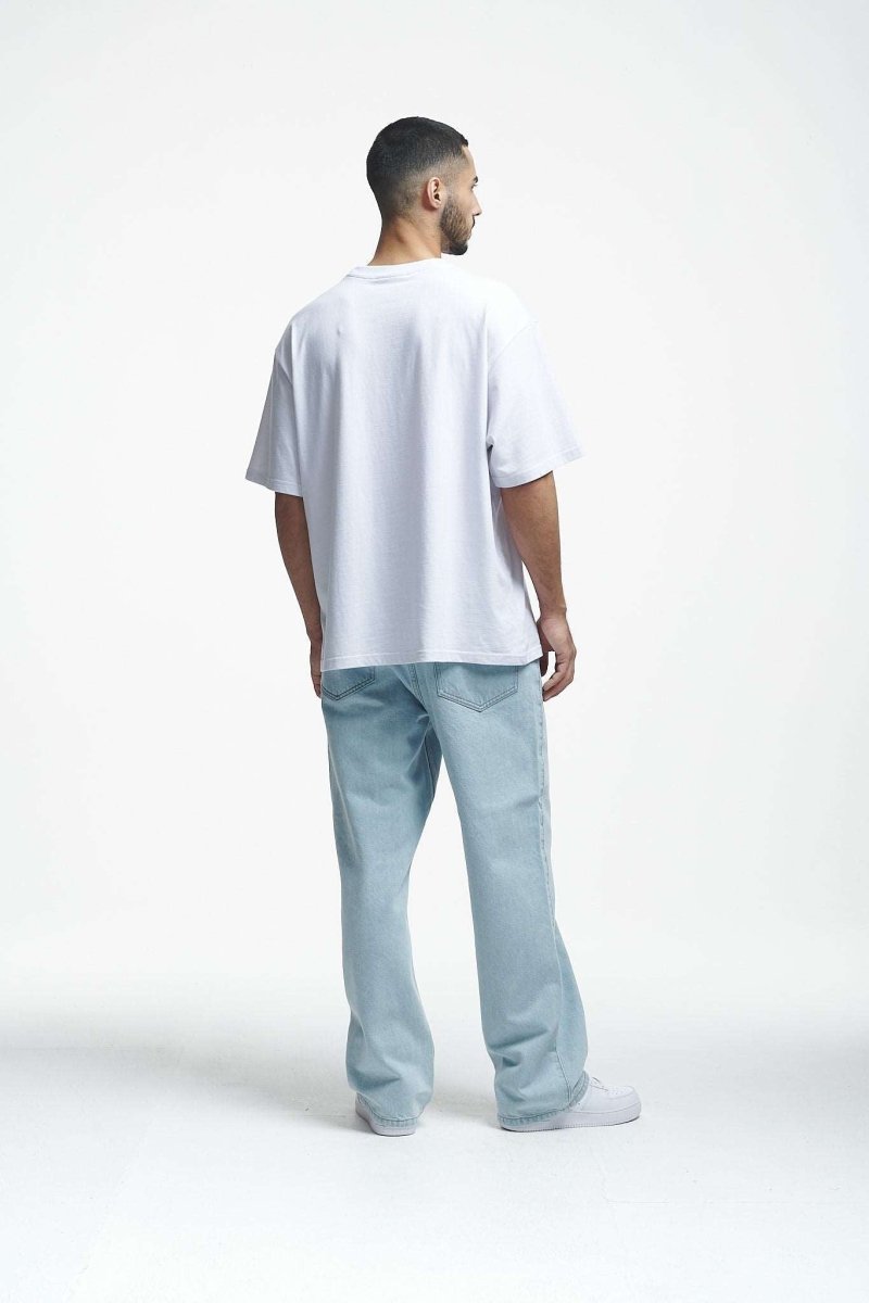 Adrik Basic Baggy Jeans Ice Blue Dondead