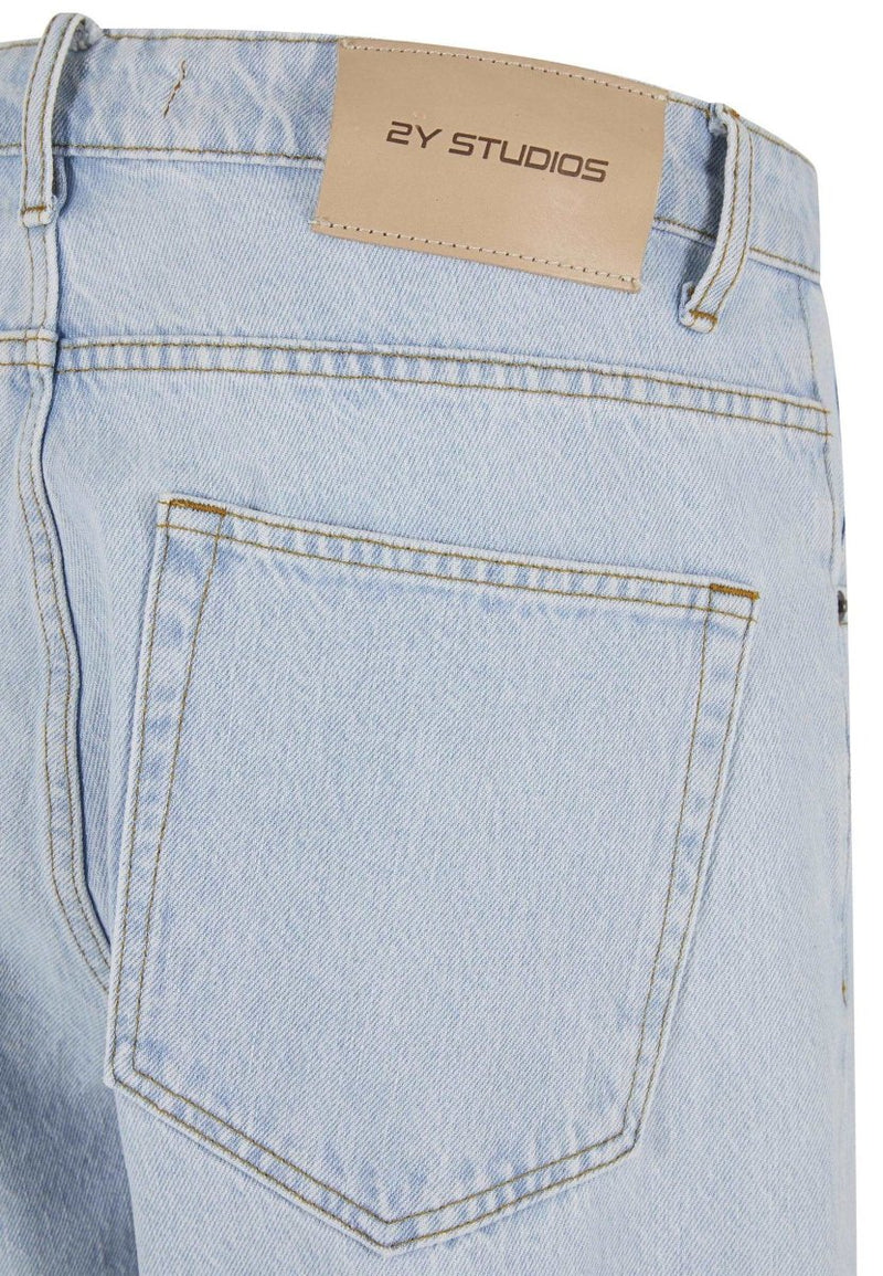 Adrik Basic Baggy Jeans Ice Blue Dondead