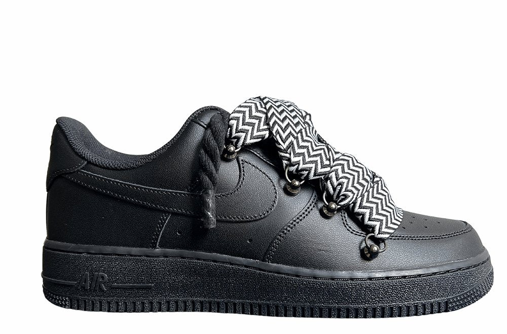 Air Force 1 '07 x Ropez x Lanvin - Schwarz Schwarz