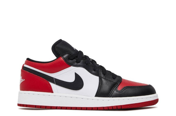 Air Jordan 1 Low GS Bred Toe Dondead