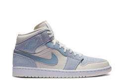 Air Jordan 1 Mid SE Sail Light Blue - Dondead 