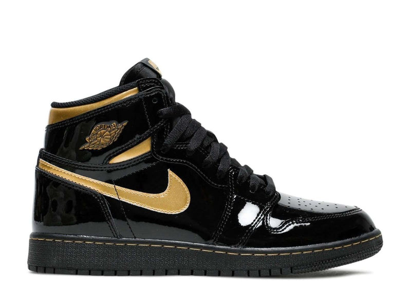 Air Jordan 1 Retro High OG Black Metallic Gold Dondead