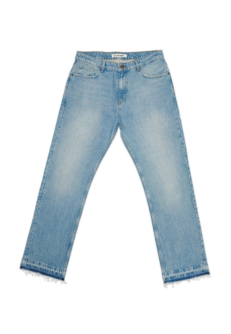 Arun Open Hem Straight Jeans Sand Blue Dondead